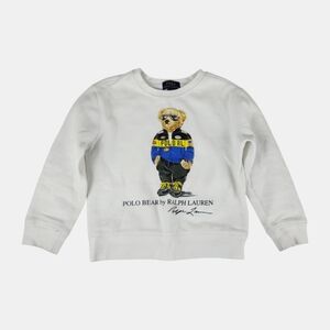 Polo by Ralph Lauren Kids' White Polo bear Crewneck Sweatshirt